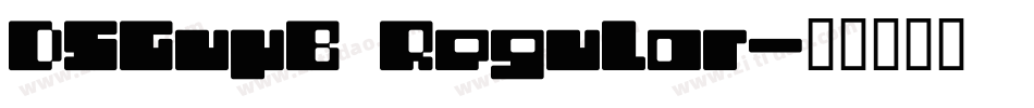 DSGuyB Regular字体转换